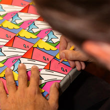 Load image into Gallery viewer, EL PEZ &#39;Catch the Stars&#39; (ver. I) Serigraph Print - Signari Gallery 
