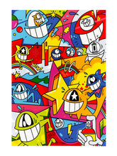 Load image into Gallery viewer, EL PEZ &#39;Catch the Stars&#39; (ver. I) Serigraph Print - Signari Gallery 