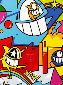 EL PEZ 'Catch the Stars' (ver. I) Serigraph Print - Signari Gallery 
