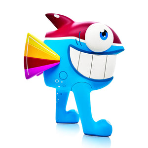 EL PEZ 'The Walking Fish' (2022) Designer Vinyl Art Figure (Tropical)