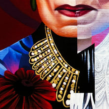 Load image into Gallery viewer, ELLE 'RBG' (2020) Rare Giclee Hand-Embellished Gold Leaf - Signari Gallery 