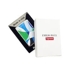 Load image into Gallery viewer, EMILIO PUCCI x Zippo 'Supreme x Emilio Pucci' (2020) Windproof Lighter (blue)
