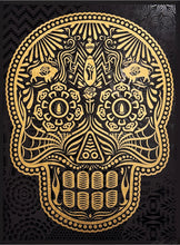 Load image into Gallery viewer, ERNESTO YERENA &#39;Day of the Dead Calavera&#39; (2019) Screen Print