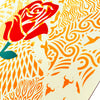 ERNESTO YERENA 'Dignity Rose Ganas Collage' (2020) Rare Screen Print - Signari Gallery 