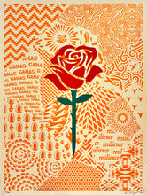 Load image into Gallery viewer, ERNESTO YERENA &#39;Dignity Rose Ganas Collage&#39; (2020) Rare Screen Print - Signari Gallery 
