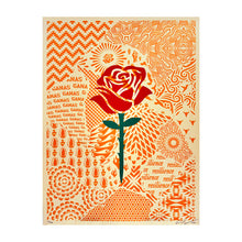Load image into Gallery viewer, ERNESTO YERENA &#39;Dignity Rose Ganas Collage&#39; (2020) Rare Screen Print - Signari Gallery 