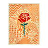 ERNESTO YERENA 'Dignity Rose Ganas Collage' (2020) Rare Screen Print - Signari Gallery 
