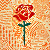 ERNESTO YERENA 'Dignity Rose Ganas Collage' (2020) Rare Screen Print - Signari Gallery 