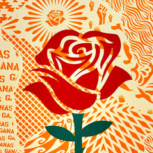 Load image into Gallery viewer, ERNESTO YERENA &#39;Dignity Rose Ganas Collage&#39; (2020) Rare Screen Print - Signari Gallery 
