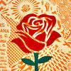 ERNESTO YERENA 'Dignity Rose Ganas Collage' (2020) Rare Screen Print - Signari Gallery 