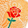 ERNESTO YERENA 'Dignity Rose Ganas Collage' (2020) Rare Screen Print - Signari Gallery 