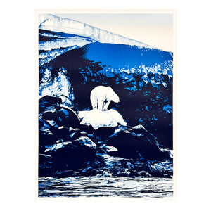 ERNESTO YERENA 'Polar Bear' (2023) Screen Print