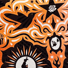 Load image into Gallery viewer, ERNESTO YERENA 'Yaqui Day of the Dead' (2020) Screen Print (copper/silver)