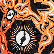 Load image into Gallery viewer, ERNESTO YERENA 'Yaqui Day of the Dead' (2020) Screen Print (copper/silver)