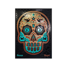 Load image into Gallery viewer, ERNESTO YERENA 'Yaqui: Day of the Dead' (2020) Screen Print (AP) (copper/turquoise)