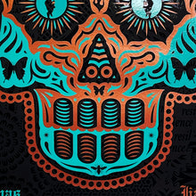 Load image into Gallery viewer, ERNESTO YERENA 'Yaqui: Day of the Dead' (2020) Screen Print (AP) (copper/turquoise)