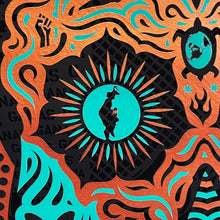 Load image into Gallery viewer, ERNESTO YERENA 'Yaqui: Day of the Dead' (2020) Screen Print (AP) (copper/turquoise)