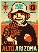 Load image into Gallery viewer, ERNESTO YERENA x SHEPARD FAIREY &#39;Alto Arizona Girl&#39; (2010) RARE Screen Print Collab.