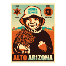 Load image into Gallery viewer, ERNESTO YERENA x SHEPARD FAIREY &#39;Alto Arizona Girl&#39; (2010) RARE Screen Print Collab.