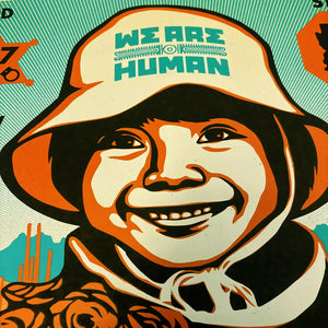 ERNESTO YERENA x SHEPARD FAIREY 'Alto Arizona Girl' (2010) RARE Screen Print Collab.