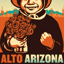 Load image into Gallery viewer, ERNESTO YERENA x SHEPARD FAIREY &#39;Alto Arizona Girl&#39; (2010) RARE Screen Print Collab.