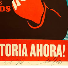 Load image into Gallery viewer, ERNESTO YERENA x SHEPARD FAIREY &#39;Immigration Reform Girl&#39; (2009) Rare Offset Lithograph