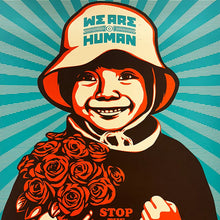 Load image into Gallery viewer, ERNESTO YERENA x SHEPARD FAIREY &#39;Immigration Reform Girl&#39; (2009) Rare Offset Lithograph