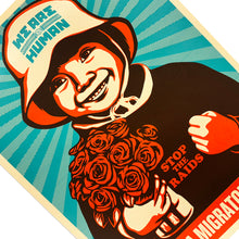 Load image into Gallery viewer, ERNESTO YERENA x SHEPARD FAIREY &#39;Immigration Reform Girl&#39; (2009) Rare Offset Lithograph
