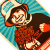 ERNESTO YERENA x SHEPARD FAIREY 'Immigration Reform Girl' (2009) Rare Offset Lithograph