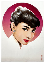 Load image into Gallery viewer, EYESAW &#39;Audrey&#39; (2012) Original (framed) Show Card