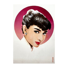 Load image into Gallery viewer, EYESAW &#39;Audrey&#39; (2012) Original (framed) Show Card