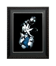 Load image into Gallery viewer, EYESAW &#39;Golem in Gas Mask&#39; (2009) RARE Custom Framed 1/1 HPM on Paper - Signari Gallery 