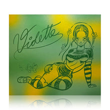 Load image into Gallery viewer, FAFI x 3D Retro &#39;Violette&#39; (2024) Designer Vinyl Art Figure