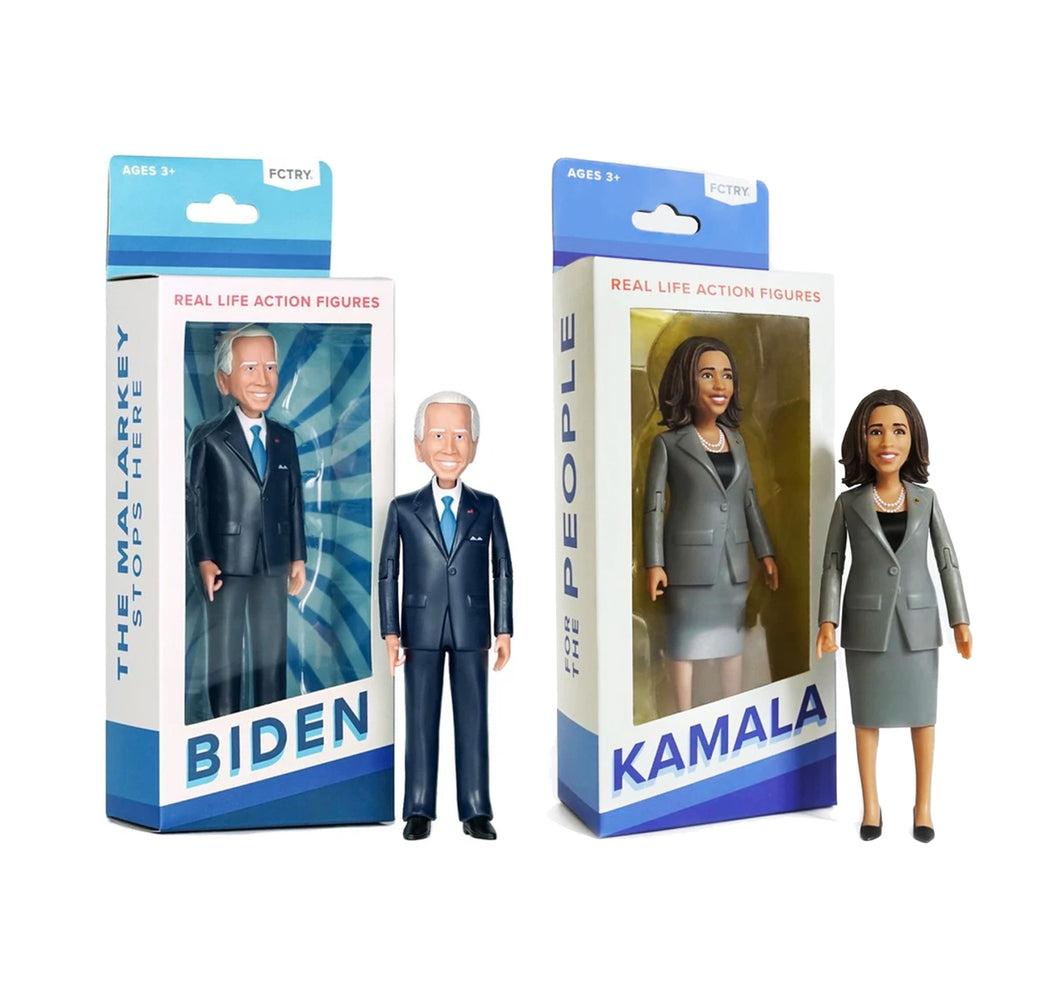 FCTRY 'Joe Biden/Kamala Harris' Real Life Action Figure Set - Signari Gallery 
