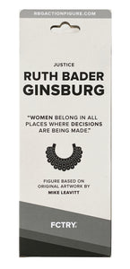 FCTRY 'RBG' (Ruth Bader Ginsburg) Real Life Action Figure - Signari Gallery 