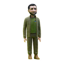 Load image into Gallery viewer, FCTRY &#39;Volodymyr Zelinsky&#39; (green) Real Life Action Figure - Signari Gallery 