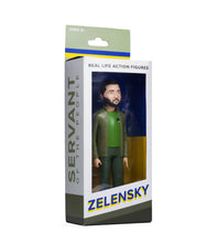 Load image into Gallery viewer, FCTRY &#39;Volodymyr Zelinsky&#39; (green) Real Life Action Figure - Signari Gallery 