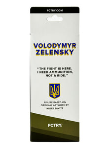 FCTRY 'Volodymyr Zelinsky' (green) Real Life Action Figure - Signari Gallery 