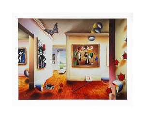 FERJO 'Homage to Miro' (2001) Rare Artist Proof Giclee on Canvas - Signari Gallery 