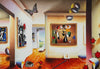 FERJO 'Homage to Miro' (2001) Rare Artist Proof Giclee on Canvas - Signari Gallery 