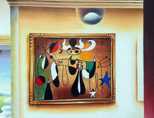 Load image into Gallery viewer, FERJO &#39;Homage to Miro&#39; (2001) Rare Artist Proof Giclee on Canvas - Signari Gallery 