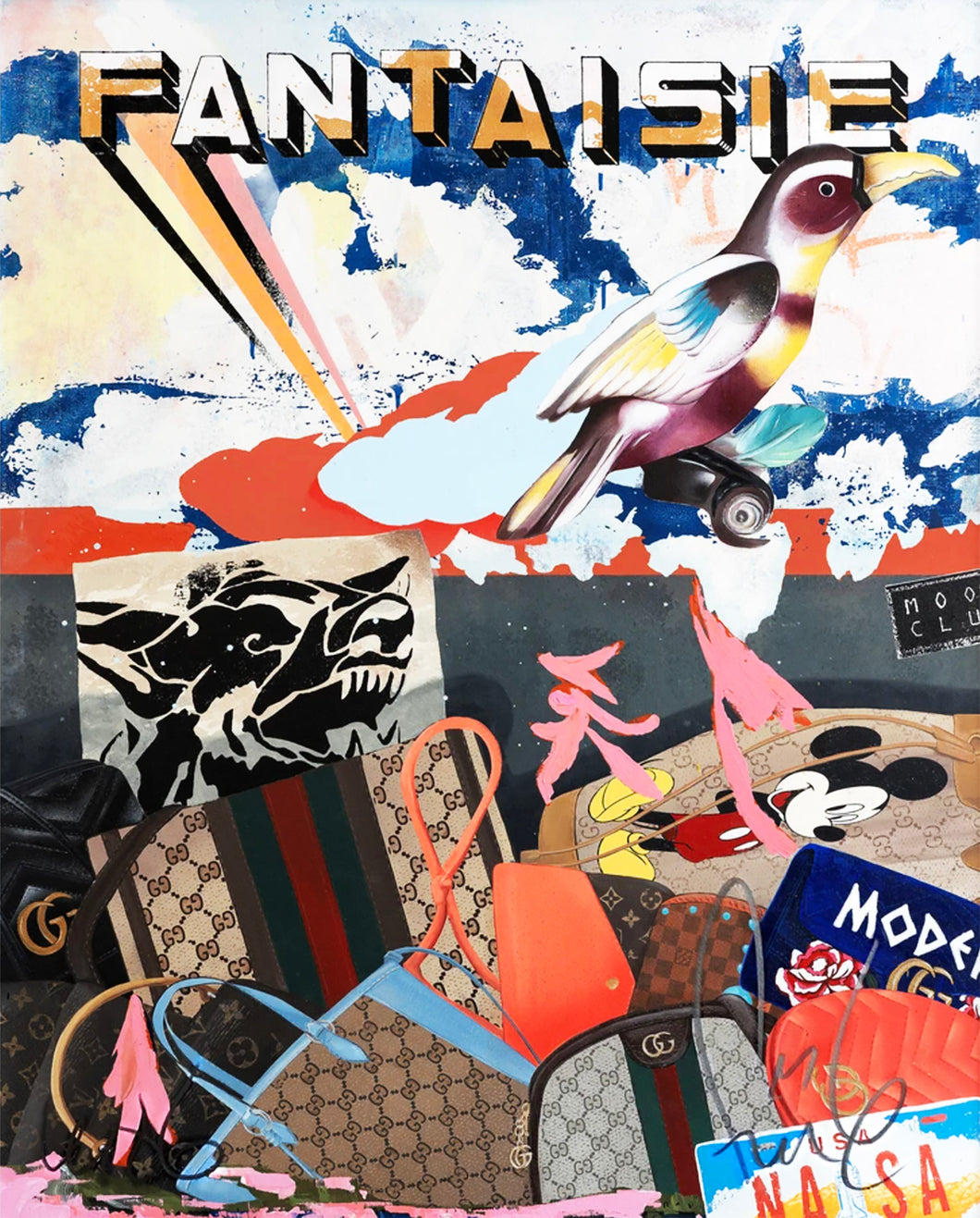 FAILE 'Fantaisie' Archival Pigment Print - Signari Gallery 