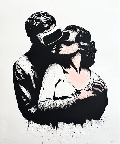 FAKE 'Disconnected' (2025) Hand-Finished Screen Print w/COA