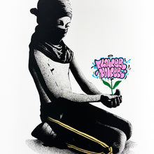 Load image into Gallery viewer, FAKE &#39;Flower Power&#39; (2024) 5-Color Screen Print (pink)