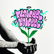 Load image into Gallery viewer, FAKE 'Flower Power' (2024) 5-Color Screen Print (purple) - Signari Gallery 