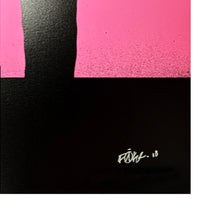 Load image into Gallery viewer, FAKE 'Love Hurts' (2018) RARE Artist Proof Screen Print - Signari Gallery 