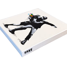 Load image into Gallery viewer, FAKE 'Love in the Air' (2025) Rare Artist Proof Spray Paint/Stencil on Canvas - Signari Gallery 