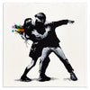 FAKE 'Love in the Air' (2025) Rare Artist Proof Spray Paint/Stencil on Canvas - Signari Gallery 