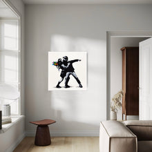 Load image into Gallery viewer, FAKE 'Love in the Air' (2025) Rare Artist Proof Spray Paint/Stencil on Canvas - Signari Gallery 