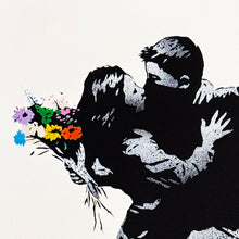 Load image into Gallery viewer, FAKE 'Love in the Air' (2025) Rare Artist Proof Spray Paint/Stencil on Canvas - Signari Gallery 